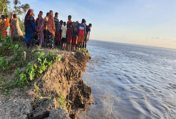 নাগরপুরে যমুনা নদীর ভাঙ্গন অব্যাহত