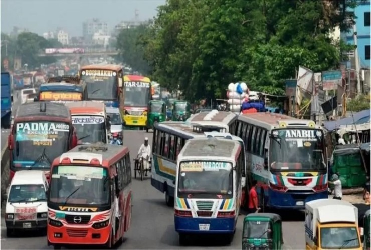 বাসের ভাড়া কমতে পারে কিলোতে ৫ পয়সা