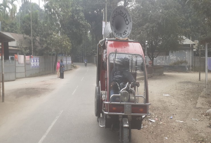 তেঁতুলিয়ায় ফের হাতি আতঙ্ক, সতর্কতায় মাইকিং